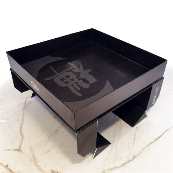 empty raised paper sushi tray display Holidaypacfactory