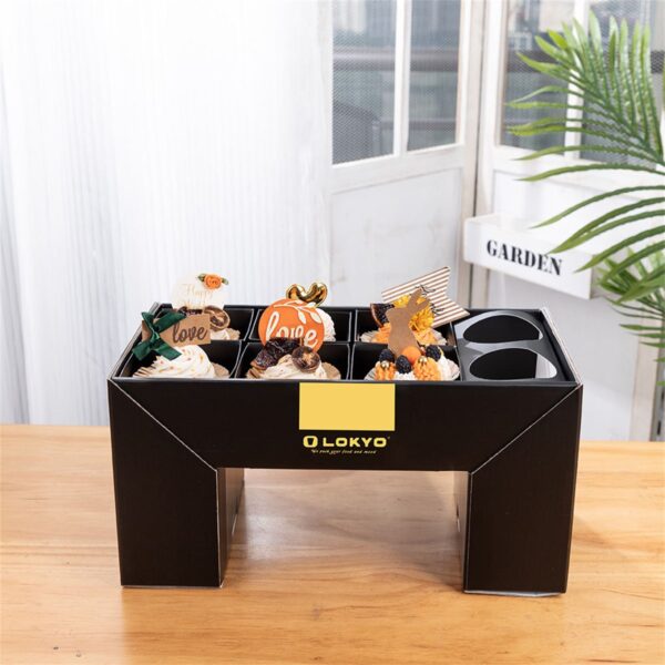 custom bakery serving tray display packaging Holidaypacfactory