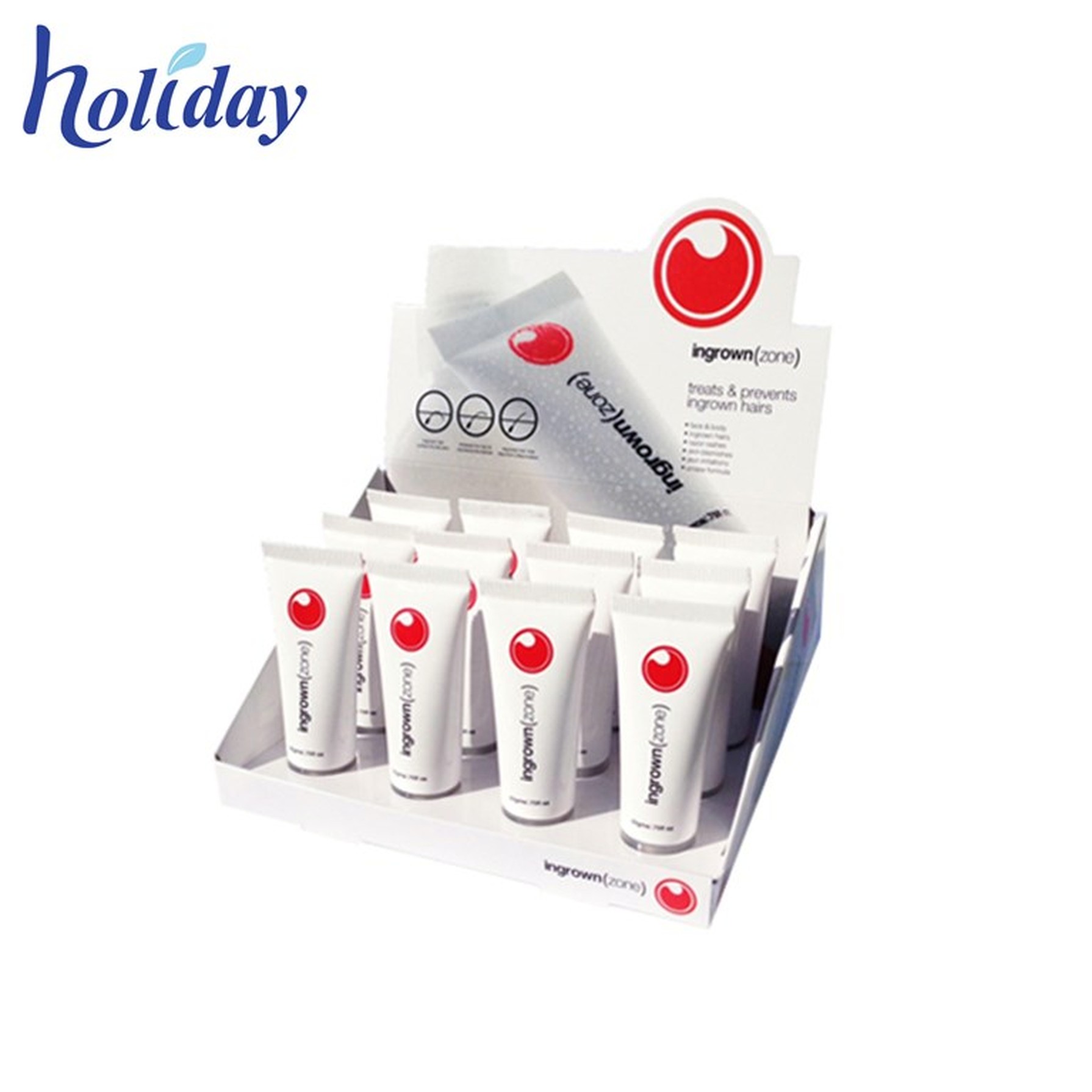 Holidaypacfactory cardboard display stand for cosmetics archive image 2