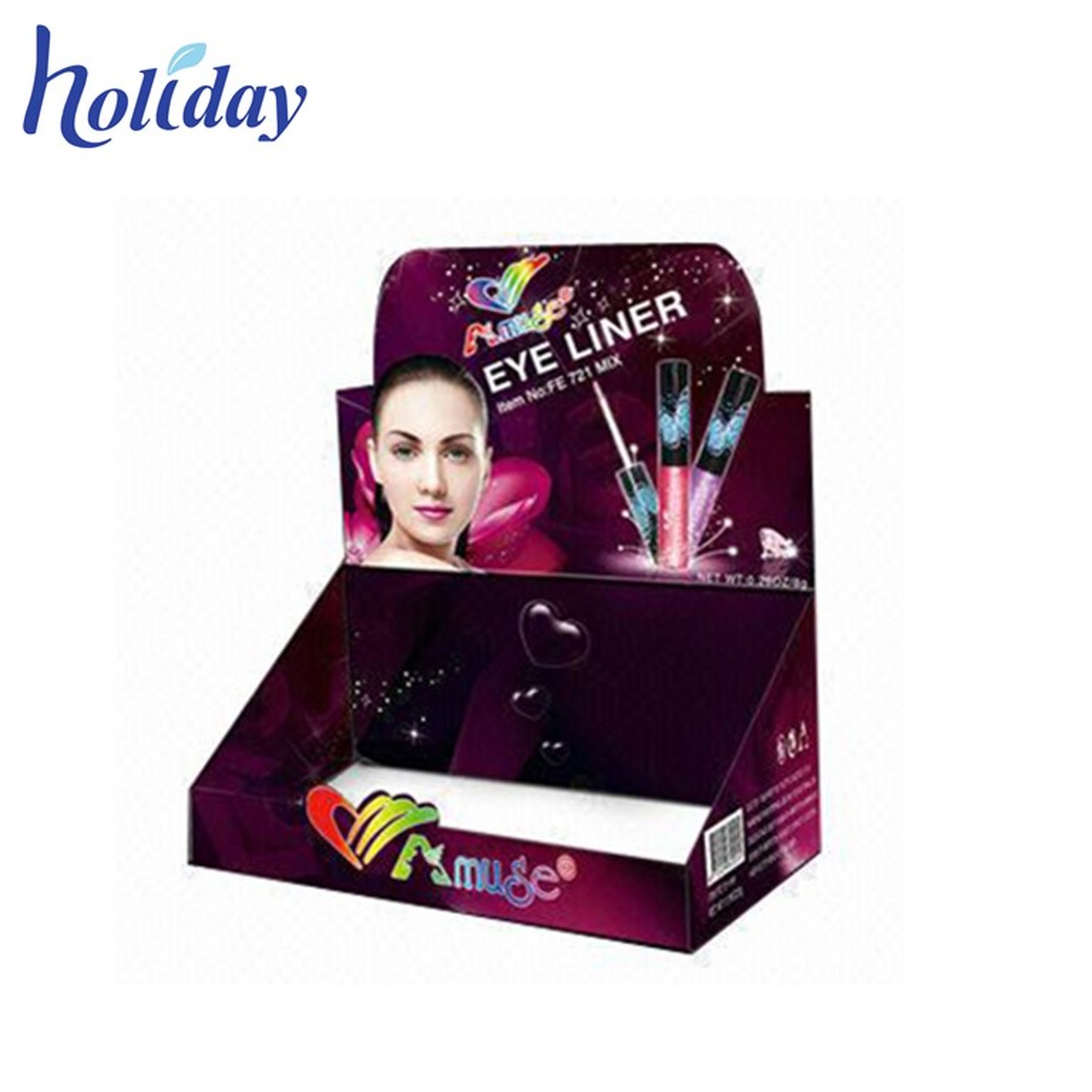 Holidaypacfactory cardboard display stand for cosmetics archive image 4