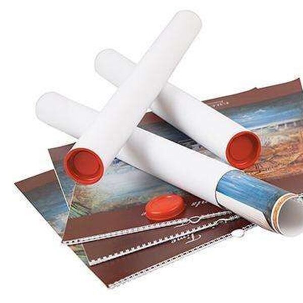 poster mailing paper tube packaging Holidaypacfactory image 1