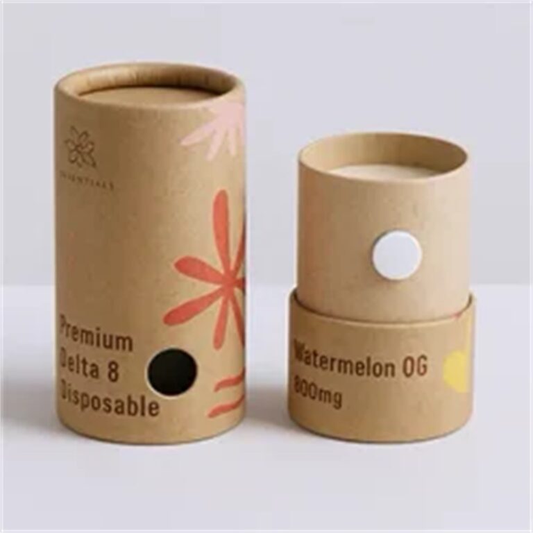 custom child safety lock paper tube packaging for secure product storage Holidaypacfactory