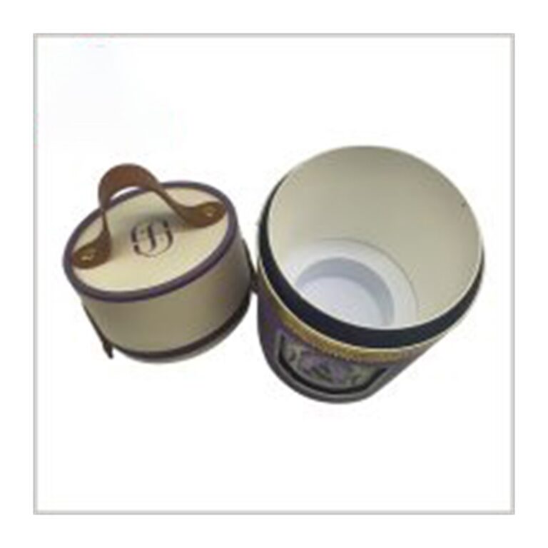 custom perfume packaging tube boxes with carry handle Holidaypacfactory