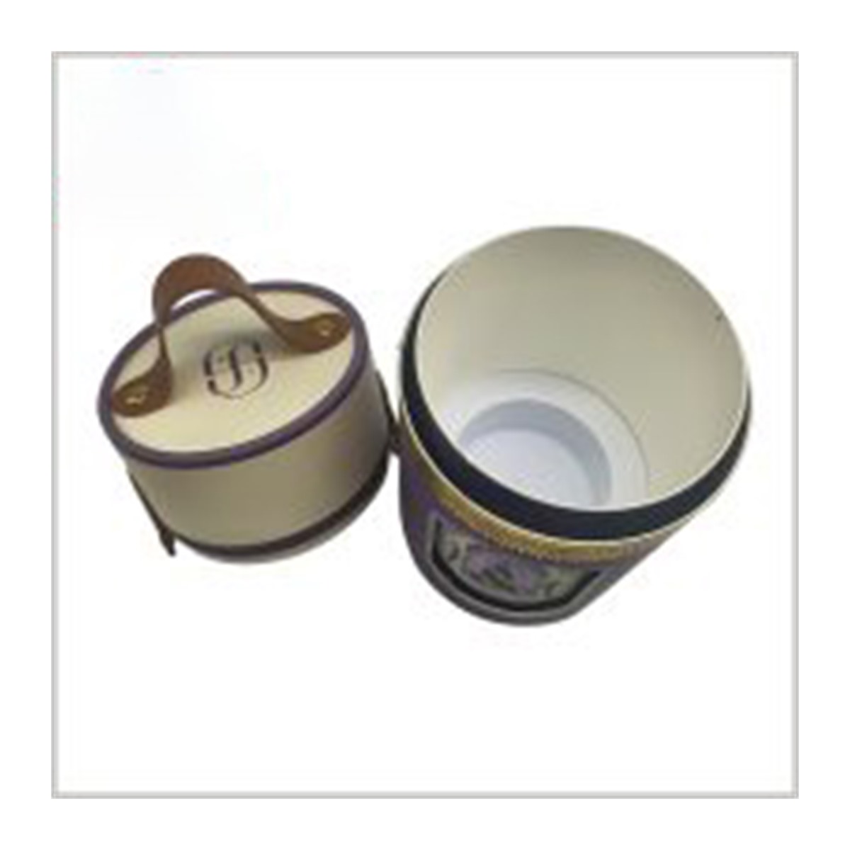 custom perfume packaging tube boxes with removable lid and inner cavity Holidaypacfactory