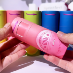 pink strawberry gum paper tube packaging Holidaypacfactory