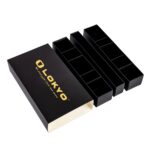 custom empty macaron cookie drawer box insert Holidaypacfactory