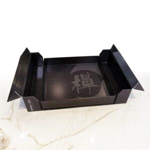 open foldable paper sushi box tray structure Holidaypacfactory
