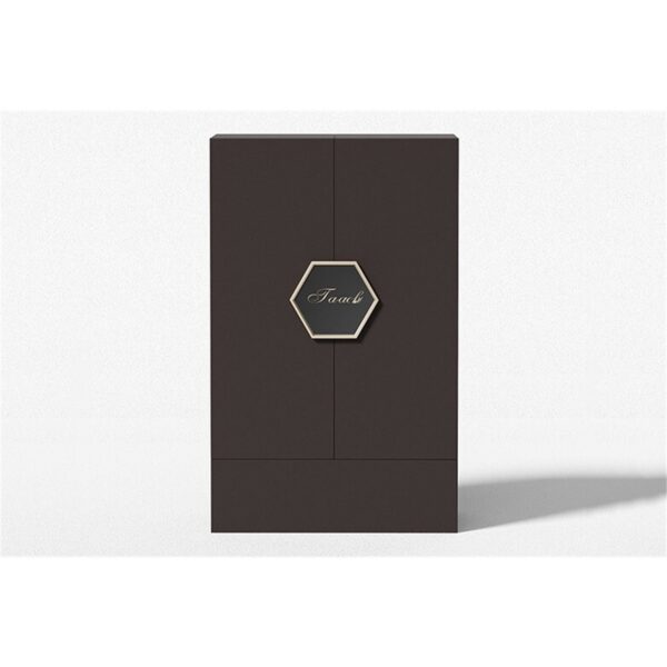 middle open perfume gift box pair showing open and closed presentation Holidaypacfactory