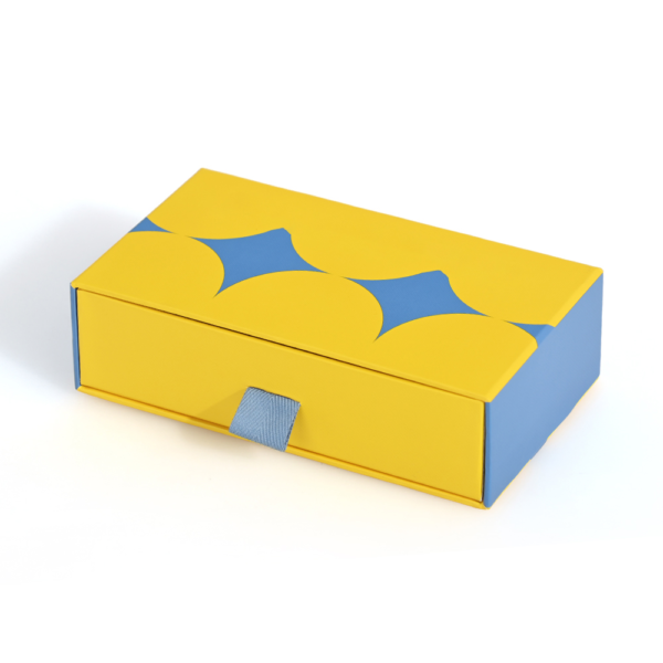 modern drawer style chocolate packaging box angled drawer detail Holidaypacfactory