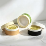 custom round dessert cake box with clear window lid Holidaypacfactory