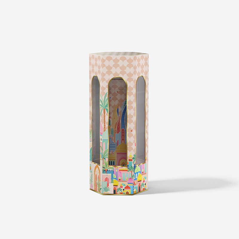 7 day advent calendar chocolate gift box open view Holidaypacfactory