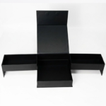 black three layer drawer packaging side view Holidaypacfactory