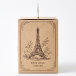 side panel kraft paper bakery cake box with built in paper handle Holidaypacfactory